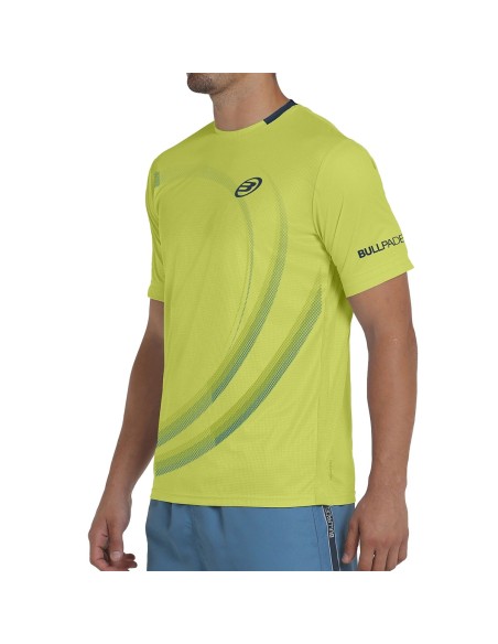 CAMISETA BULLPADEL BEQUE 995 AZUL ATOMICO | Ofertas de pádel